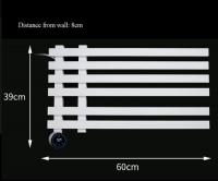 Полотенцесушитель В30*Ш60 электрический матовый белый